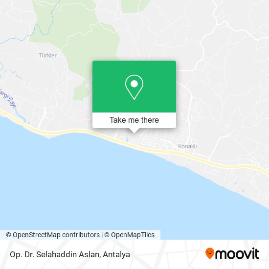 Op. Dr. Selahaddin Aslan map