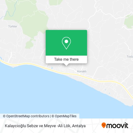 Kalaycioğlu Sebze ve Meyve -Ali Lök map