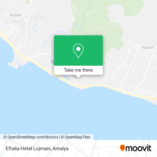 Eftalia Hotel Lojmanı map