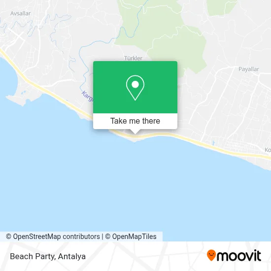 Beach Party map