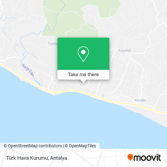 Türk Hava Kurumu map