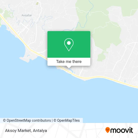 Aksoy Market map