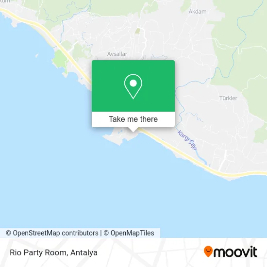 Rio Party Room map
