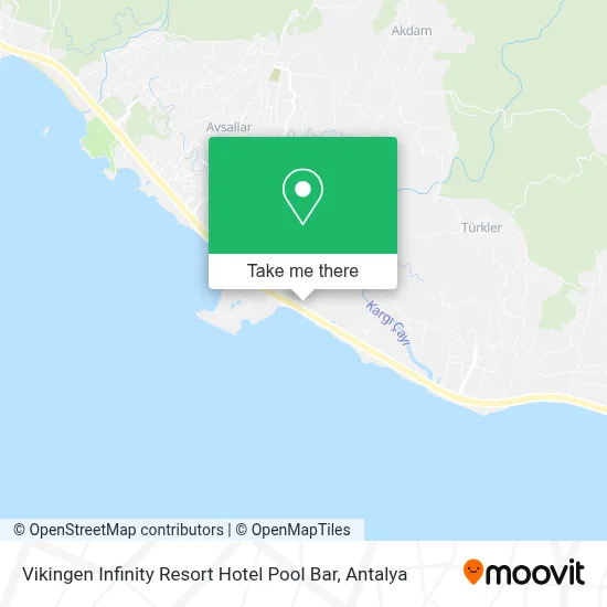 Vikingen Infinity Resort Hotel Pool Bar map