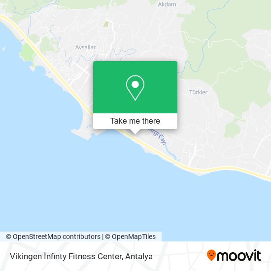 Vikingen İnfinty Fitness Center map