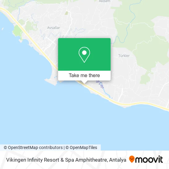 Vikingen Infinity Resort & Spa Amphitheatre map