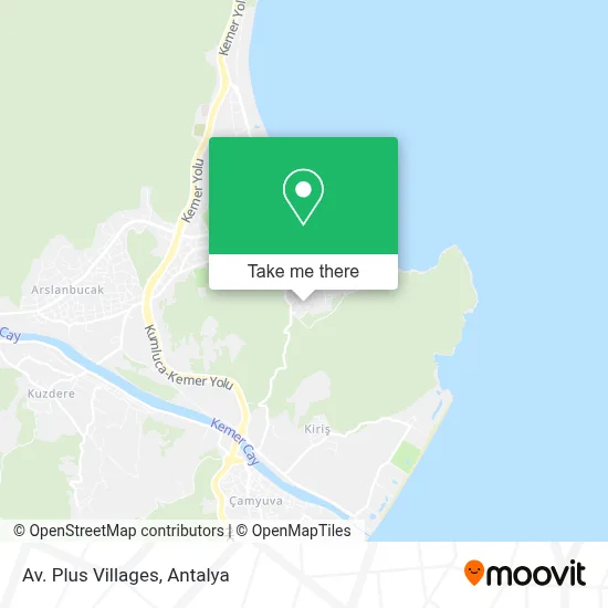 Av. Plus Villages map