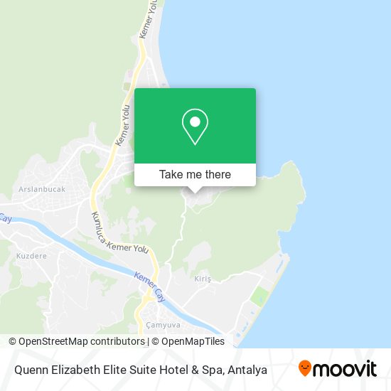 Quenn Elizabeth Elite Suite Hotel & Spa map