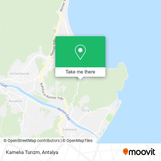 Kamelıa Turızm map