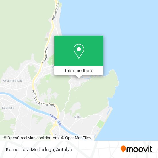 Kemer İcra Müdürlüğü map