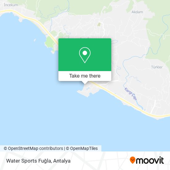 Water Sports Fuğla map