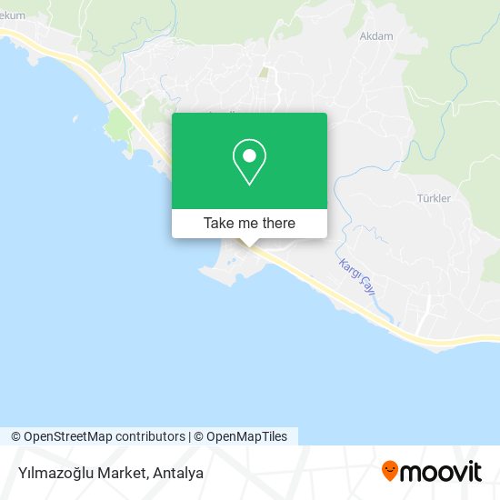 Yılmazoğlu Market map