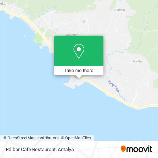 Rdıbar Cafe Restaurant map