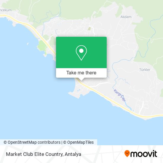 Market Club Elite Country map