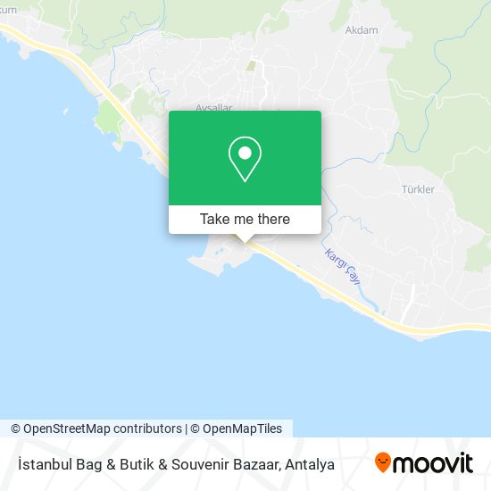 İstanbul Bag & Butik & Souvenir Bazaar map