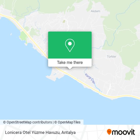 Lonicera Otel Yüzme Havuzu map