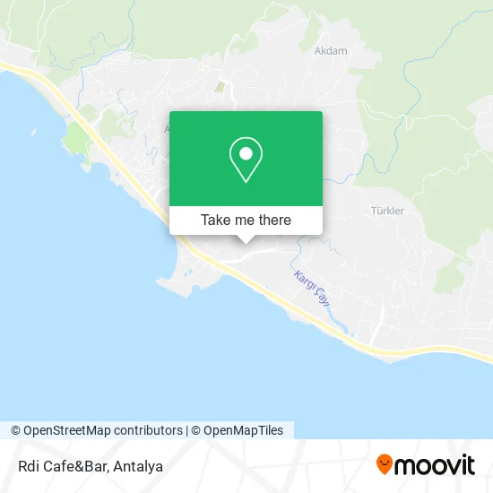 Rdi Cafe&Bar map