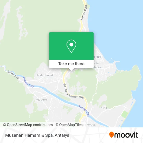 Musahan Hamam & Spa map