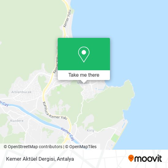 Kemer Aktüel Dergisi map