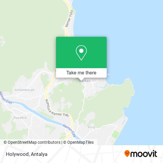 Holywood map