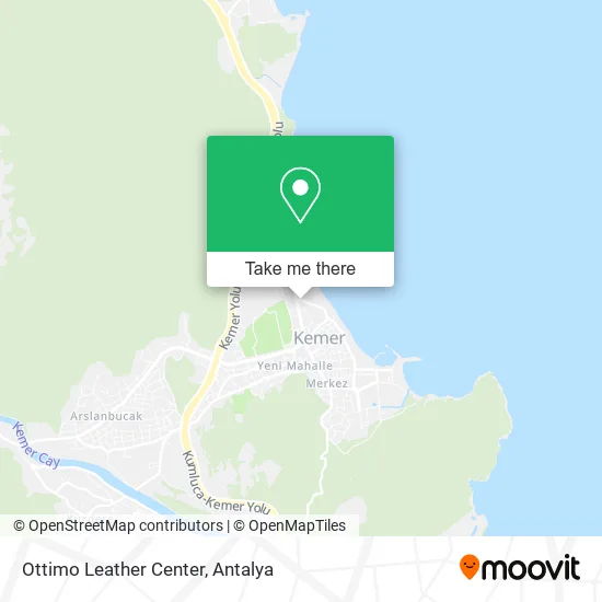 Ottimo Leather Center map