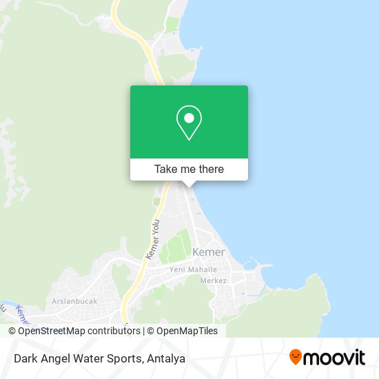 Dark Angel Water Sports map