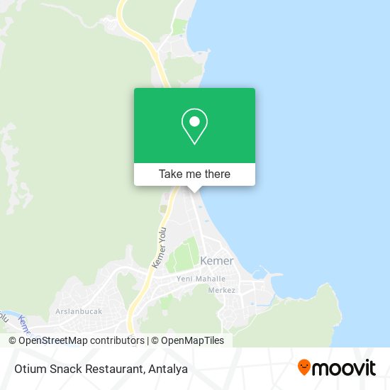 Otium Snack Restaurant map