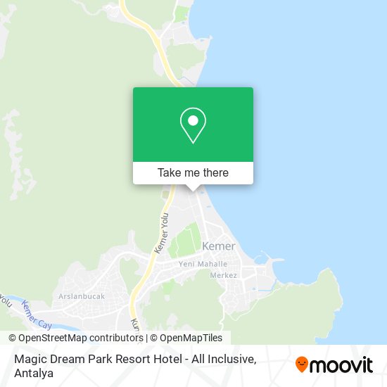 Magic Dream Park Resort Hotel - All Inclusive map
