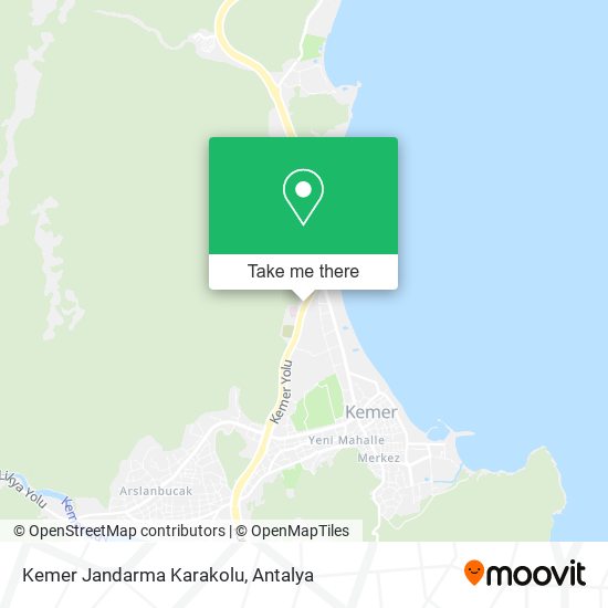 Kemer Jandarma Karakolu map