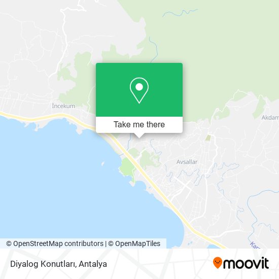 Diyalog Konutları map