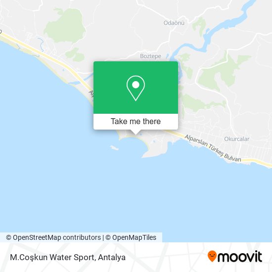 M.Coşkun Water Sport map