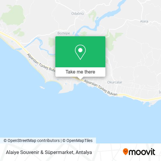 Alaiye Souvenir & Süpermarket map