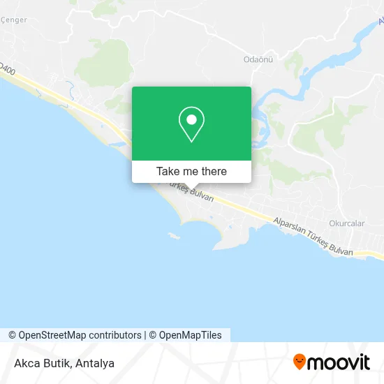 Akca Butik map