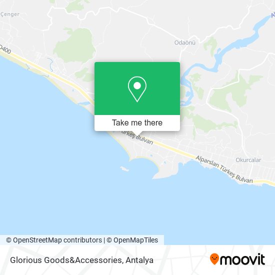 Glorious Goods&Accessories map