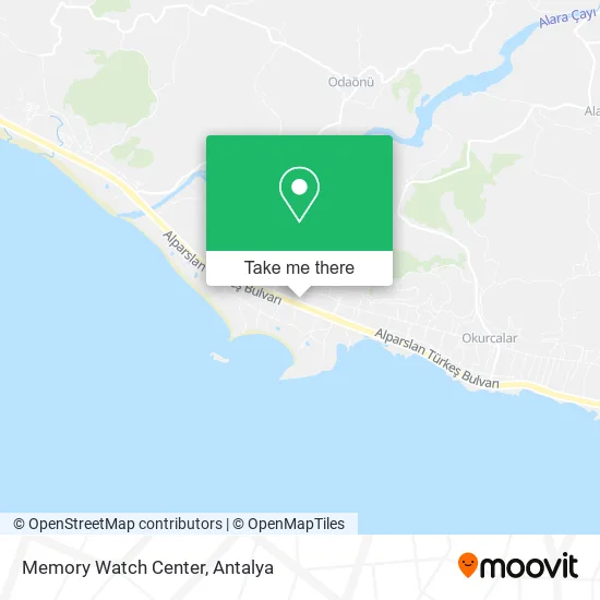 Memory Watch Center map
