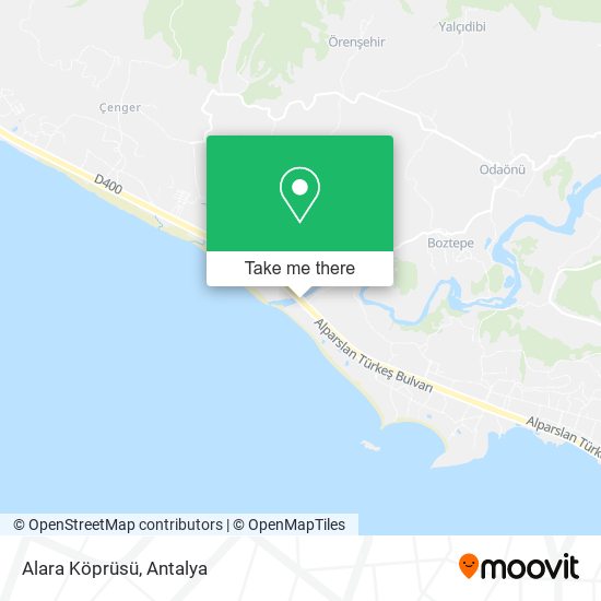 Alara Köprüsü map