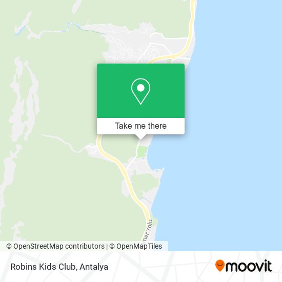 Robins Kids Club map