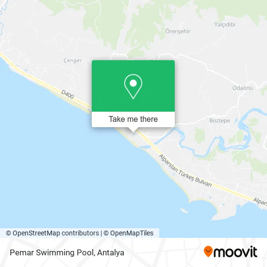Pemar Swimming Pool map