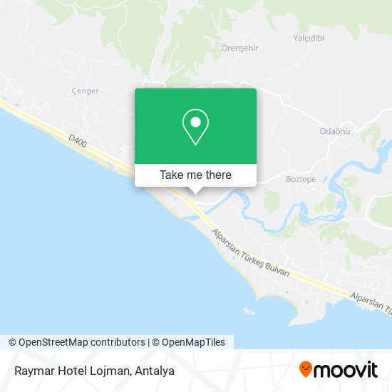 Raymar Hotel Lojman map