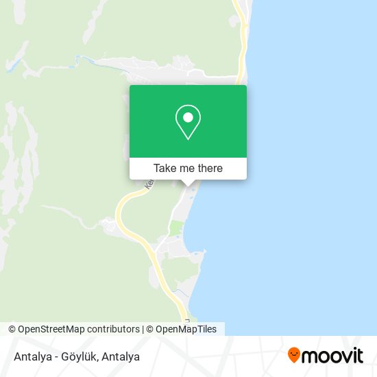 Antalya - Göylük map