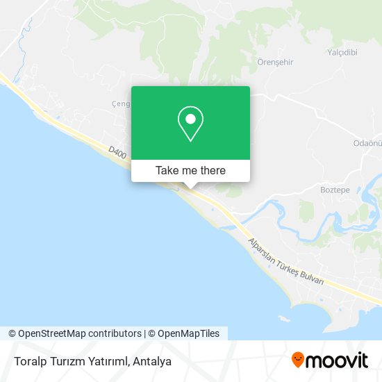 Toralp Turızm Yatırıml map