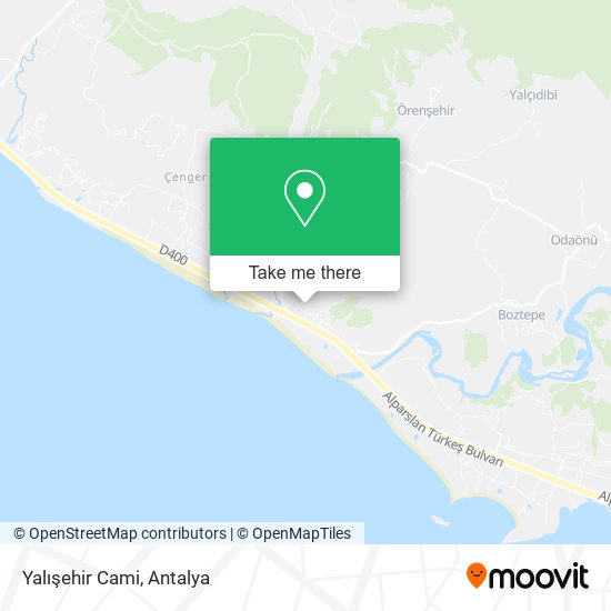 Yalışehir Cami map