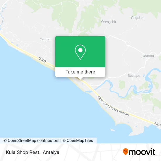 Kula Shop Rest. map