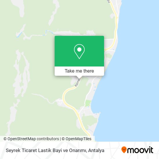 Seyrek Ticaret Lastik Bayi ve Onarımı map