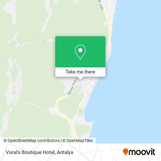 Vural's Boutique Hotel map