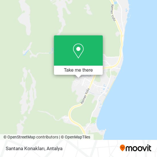 Santana Konakları map
