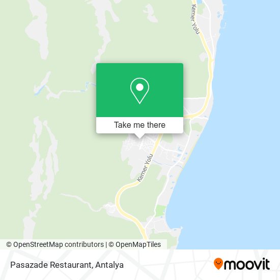 Pasazade Restaurant map