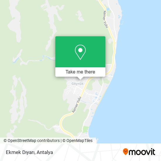Ekmek Dıyarı map