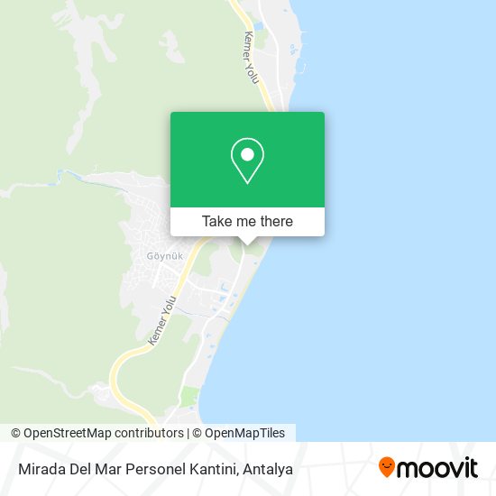 Mirada Del Mar Personel Kantini map
