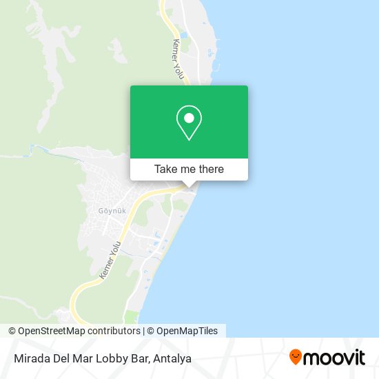 Mirada Del Mar Lobby Bar map